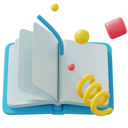 Offenes Buch  3D Icon