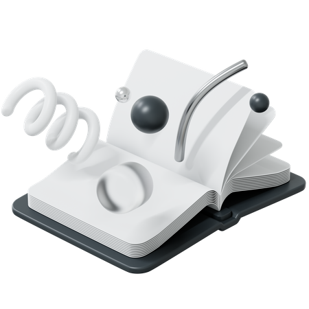 Offenes Buch  3D Icon