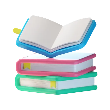 Offenes Buch  3D Icon