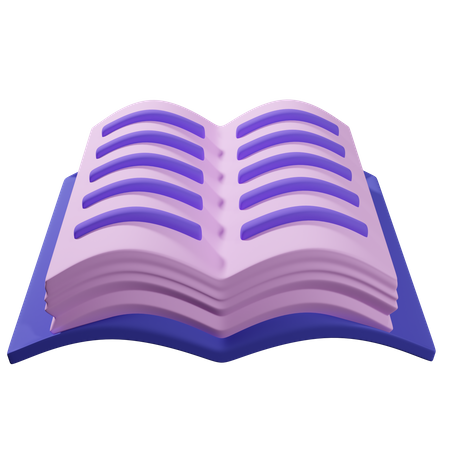 Offenes Buch  3D Icon