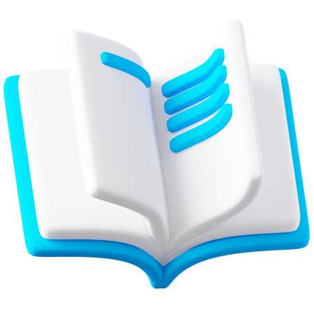 Offenes Buch  3D Icon