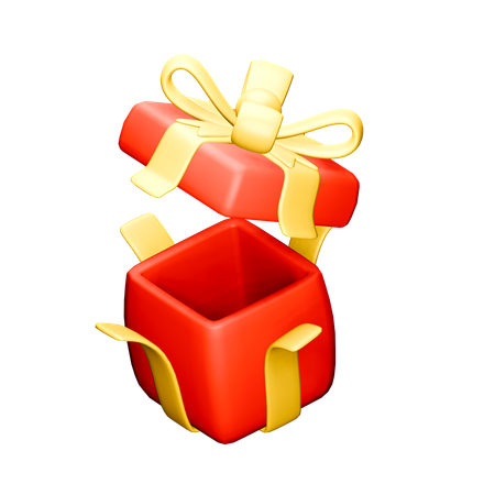 Geschenk öffnen  3D Icon