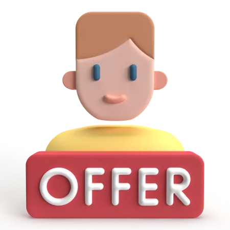 Offer  3D Icon