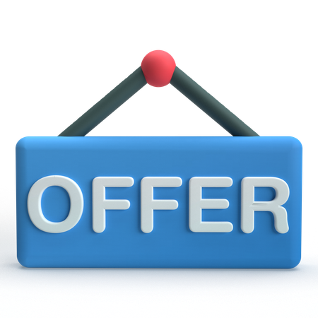 Offer  3D Icon