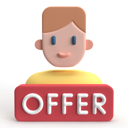 Offer  3D Icon
