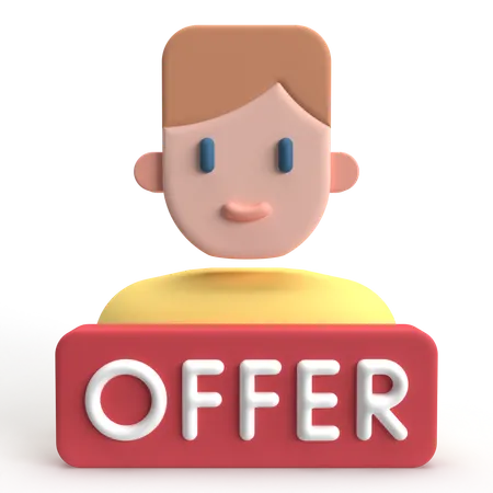 Offer  3D Icon