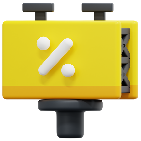 Offer Advertisement  3D Icon