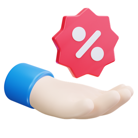 Offer Badge  3D Icon
