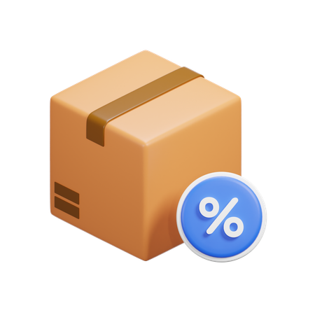 Offer Box  3D Icon