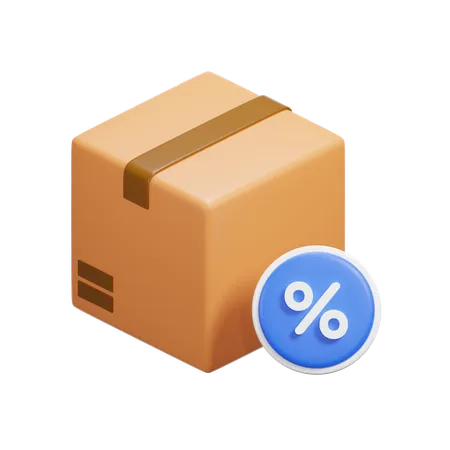 Offer Box  3D Icon