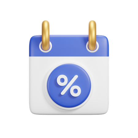 Offer Calendar  3D Icon