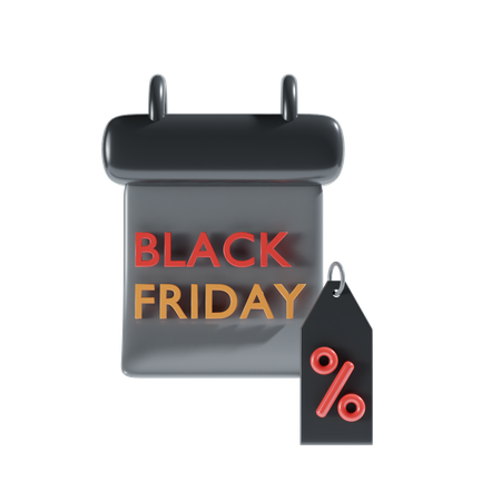 Offer calendar  3D Icon
