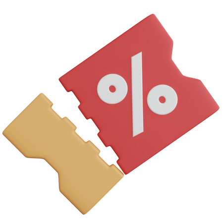 Offer Card 3D Icon