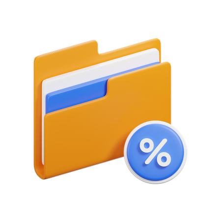 Offer Folder  3D Icon