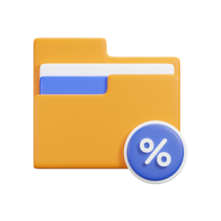 Offer Folder  3D Icon