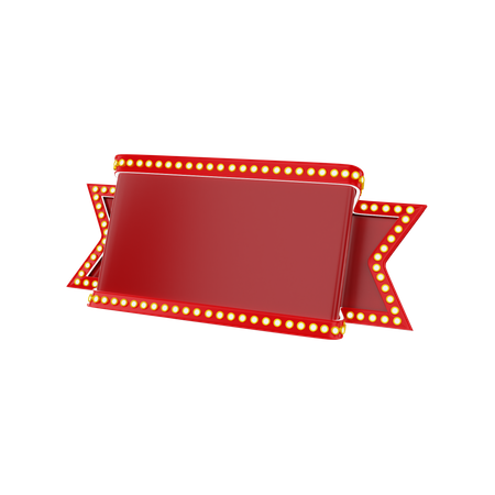 Offer frame  3D Icon