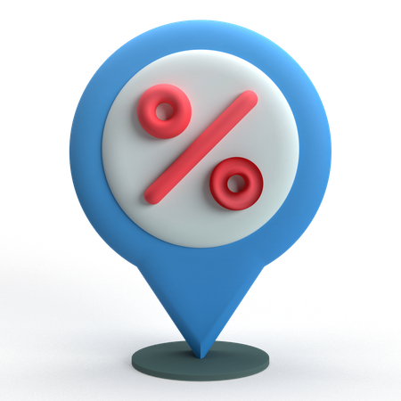 Offer Location  3D Icon