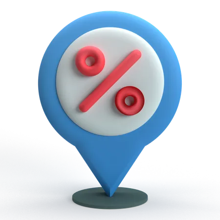 Offer Location  3D Icon