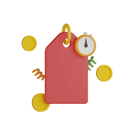 Offer Tag  3D Icon