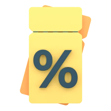Offer Tag  3D Icon