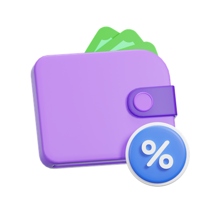 Offer Wallet  3D Icon