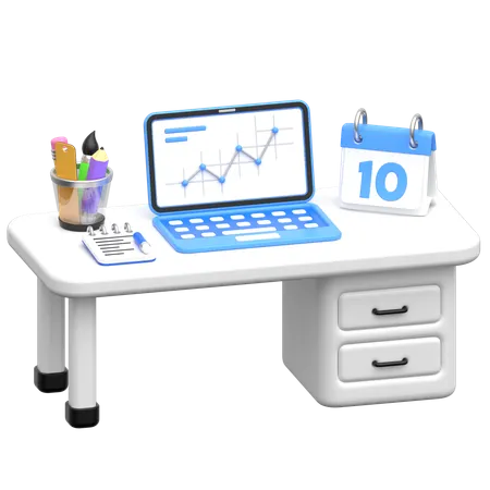 Office  3D Icon