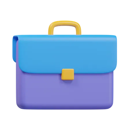 Office Bag 3 D Illustration 3D Icon