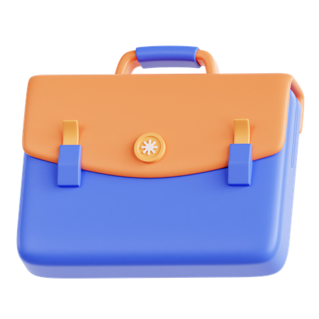 Office Bag  3D Icon