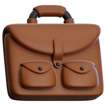 Office Bag  3D Icon