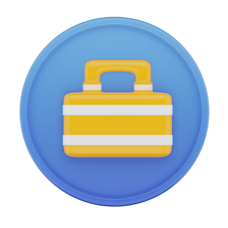 Office Bag  3D Icon