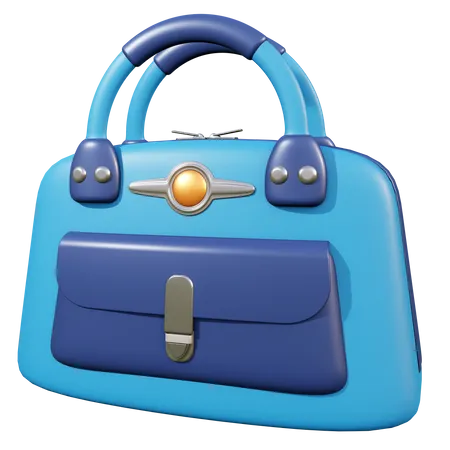 Office Bag  3D Icon