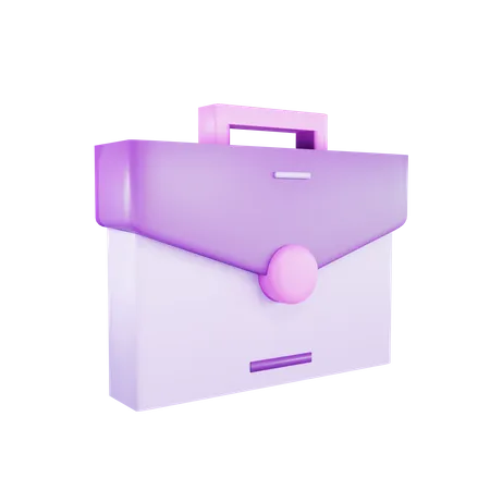 Office Bag  3D Illustration
