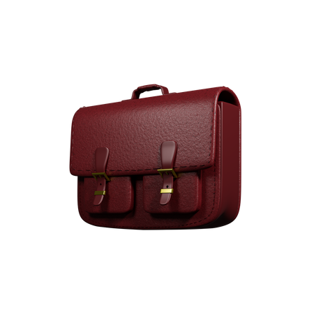 Office Bag 3D Illustration