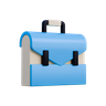 3d satchel bag emoji