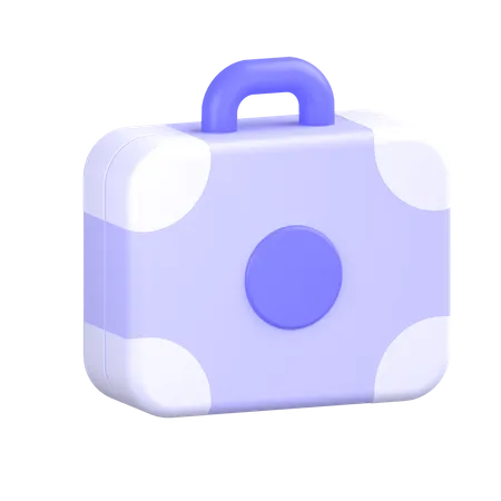 Office-bag 3D Icon