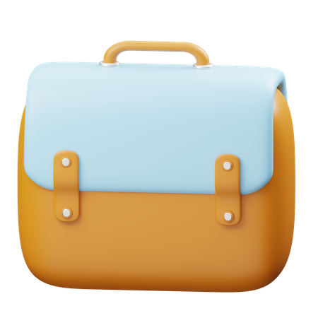 Office bag 3D Icon