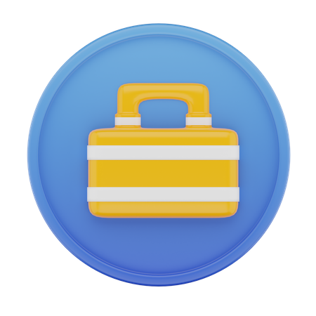 Office Bag  3D Icon
