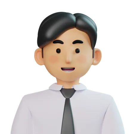 Office Boy  3D Icon