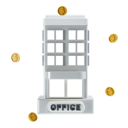 Office Building 3 D Icon Illustration 3D Icon