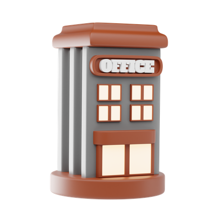 Office Building  3D Icon