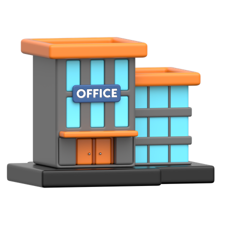 Office Building  3D Icon