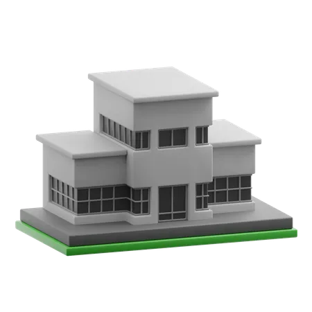 Office building  3D Icon
