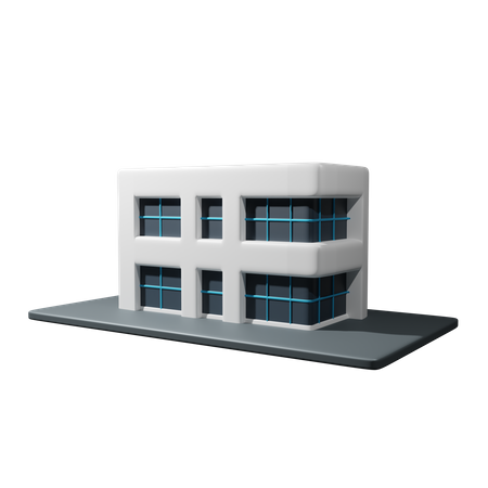 Office Building  3D Icon