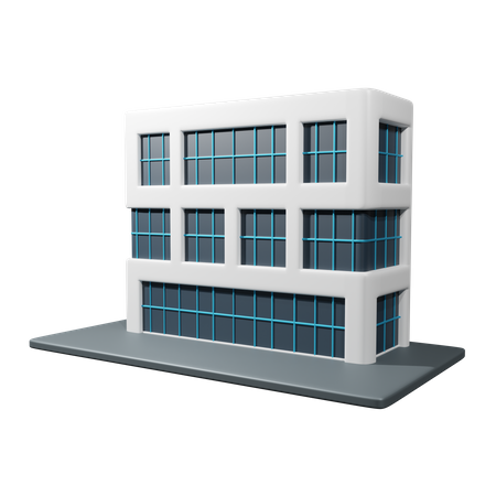 Office Building  3D Icon