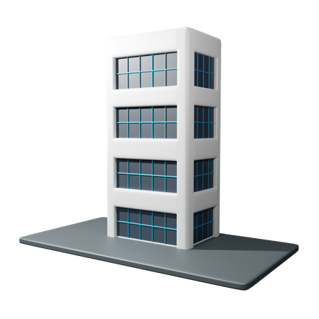 Office Building  3D Icon