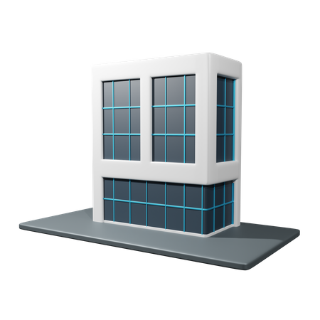 Office Building  3D Icon