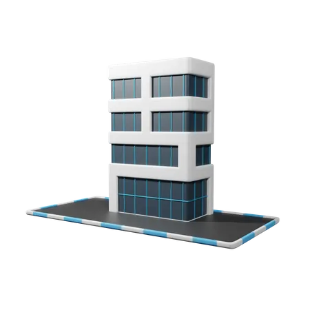 Office Building  3D Icon