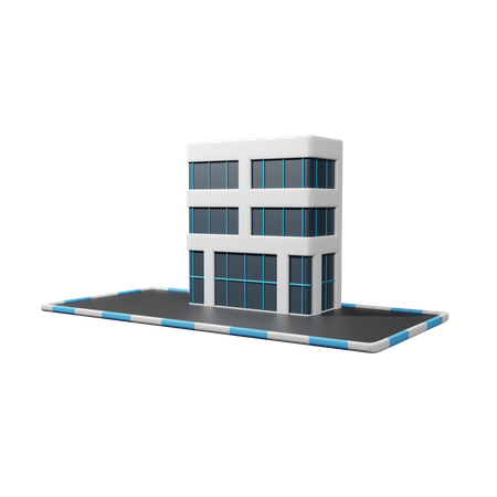 Office Building  3D Icon