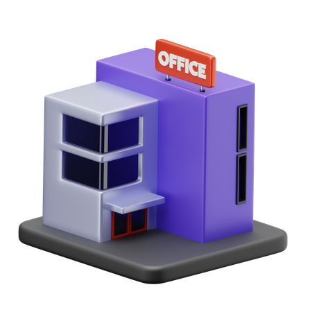 Office Building  3D Icon