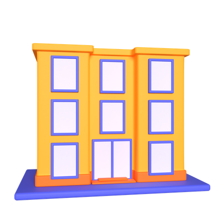 Office Building  3D Icon